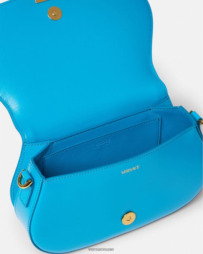 نحيف حقيبة كتف يونانية آلهة Versace دي في الأزرق 0FVD2J266 أكياس