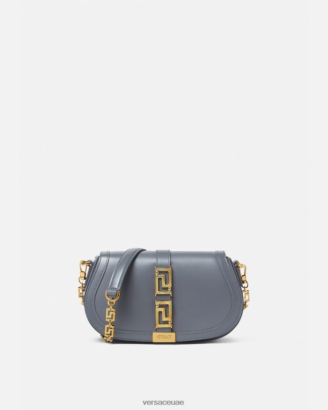 نحيف حقيبة كتف يونانية آلهة Versace لون واحد 0FVD2J267 أكياس