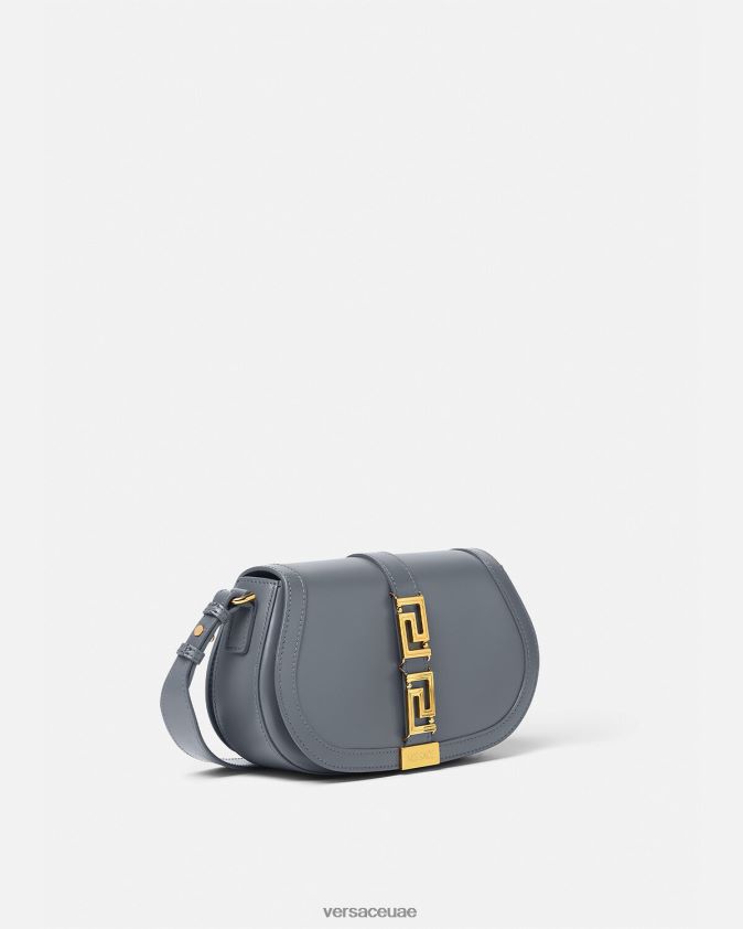 نحيف حقيبة كتف يونانية آلهة Versace لون واحد 0FVD2J267 أكياس