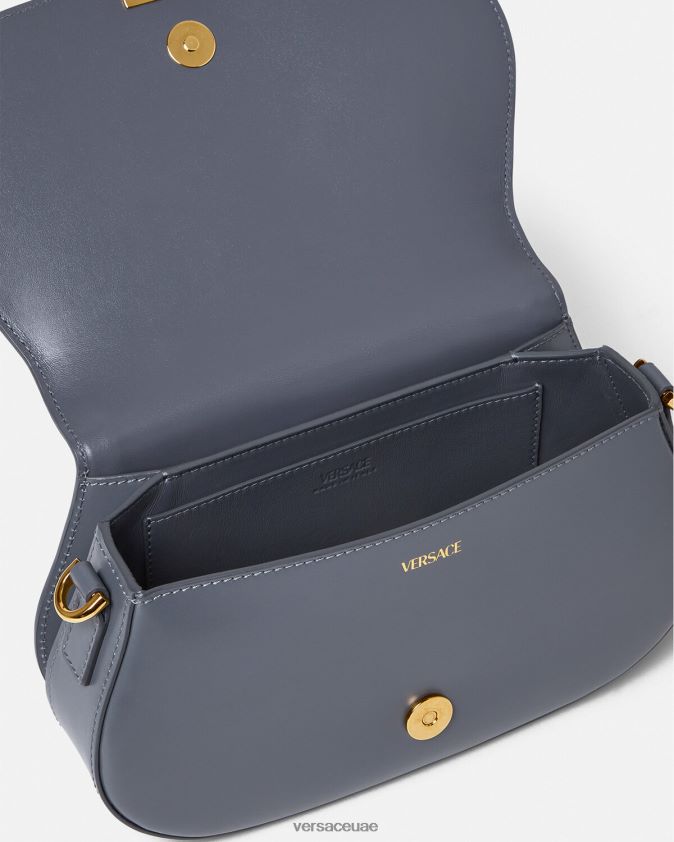 نحيف حقيبة كتف يونانية آلهة Versace لون واحد 0FVD2J267 أكياس