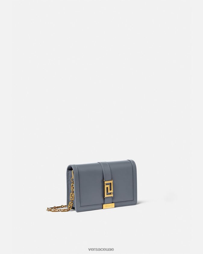 نحيف حقيبة صغيرة يونانية آلهة Versace لون واحد 0FVD2J270 أكياس