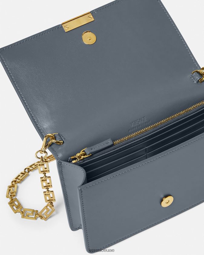 نحيف حقيبة صغيرة يونانية آلهة Versace لون واحد 0FVD2J270 أكياس