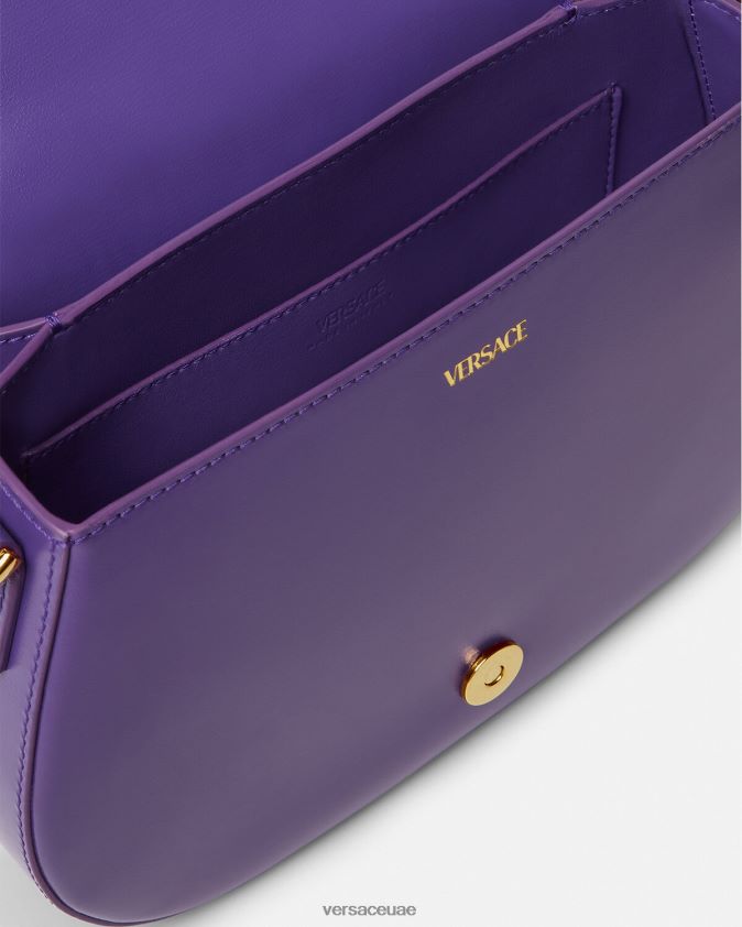 نحيف حقيبة كتف يونانية كبيرة Versace البنفسجي 0FVD2J271 أكياس