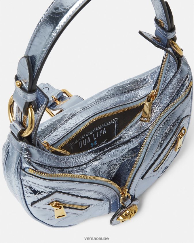 نحيف تكرار حقيبة هوبو صغيرة معدنية Versace لون واحد 0FVD2J277 أكياس