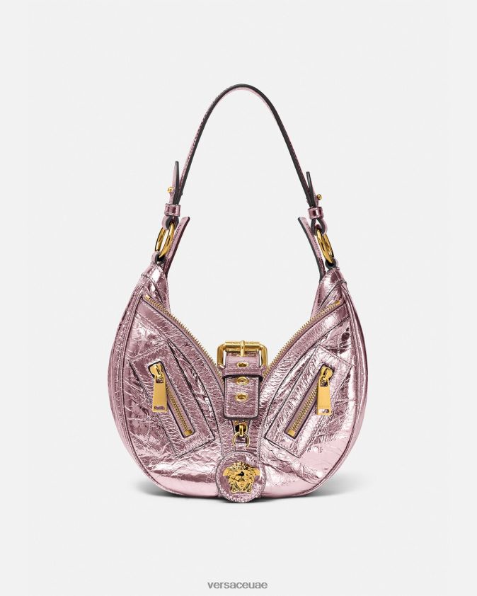 نحيف تكرار حقيبة هوبو صغيرة معدنية Versace لون واحد 0FVD2J278 أكياس