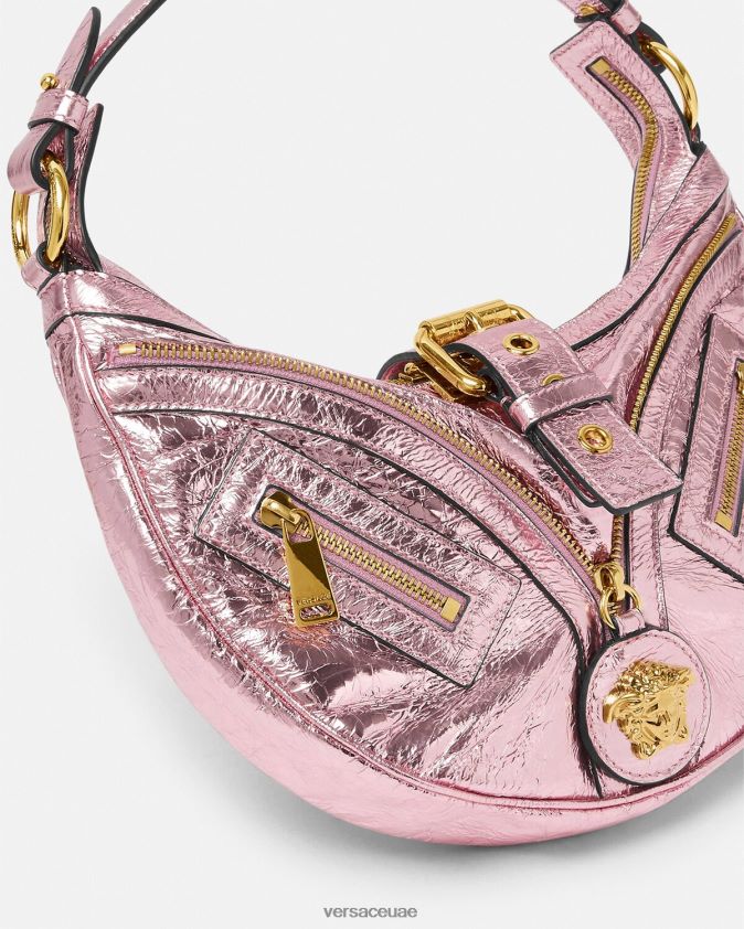 نحيف تكرار حقيبة هوبو صغيرة معدنية Versace لون واحد 0FVD2J278 أكياس