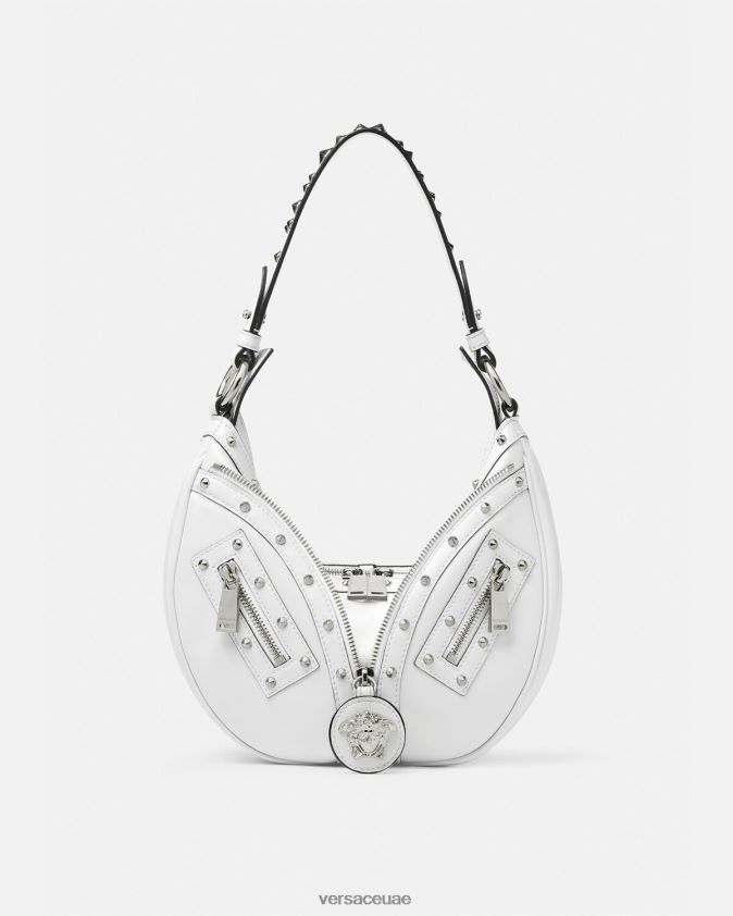 نحيف كرر حقيبة المتشرد الصغيرة Versace أبيض 0FVD2J284 أكياس