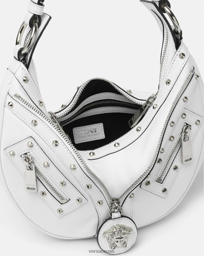نحيف كرر حقيبة المتشرد الصغيرة Versace أبيض 0FVD2J284 أكياس