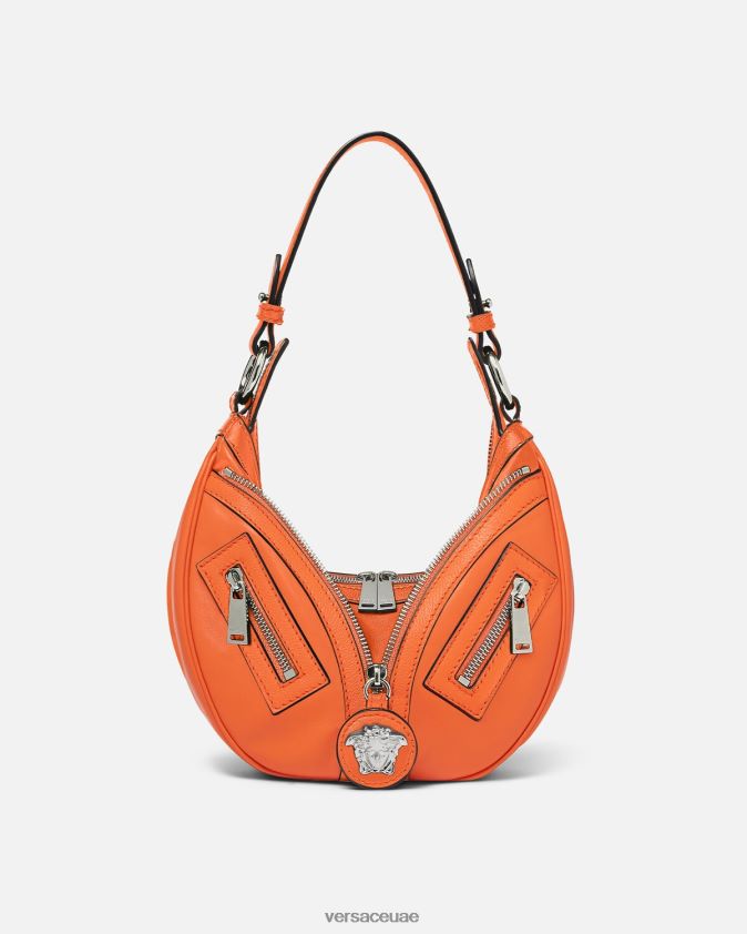 نحيف كرر حقيبة المتشرد الصغيرة Versace البرتقالي 0FVD2J295 أكياس