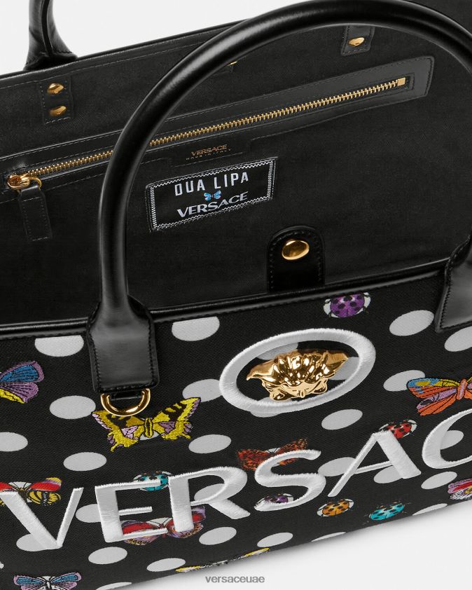 نحيف حقيبة الفراشات الكبيرة Versace مطبعة 0FVD2J300 أكياس