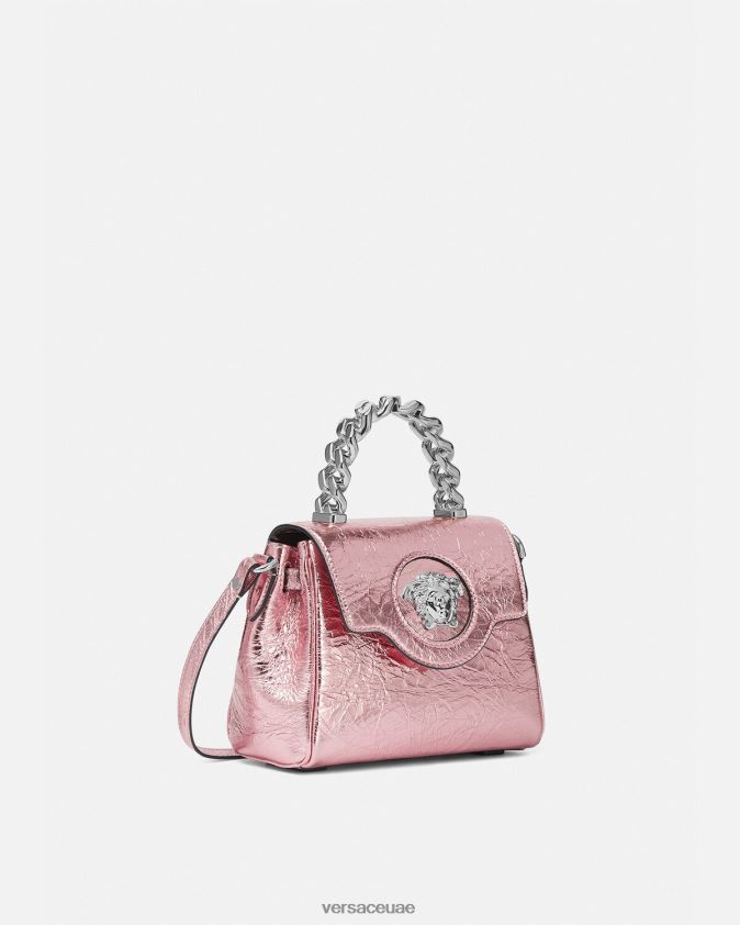 نحيف حقيبة يد صغيرة معدنية من لا ميدوسا Versace لون القرنفل 0FVD2J303 أكياس