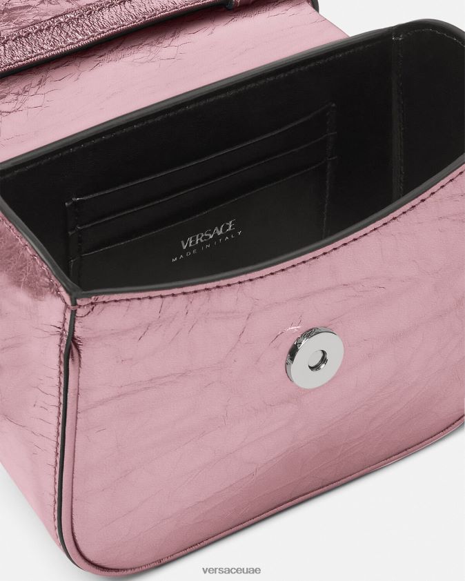 نحيف حقيبة لا ميدوسا ميتاليك صغيرة Versace لون القرنفل 0FVD2J304 أكياس