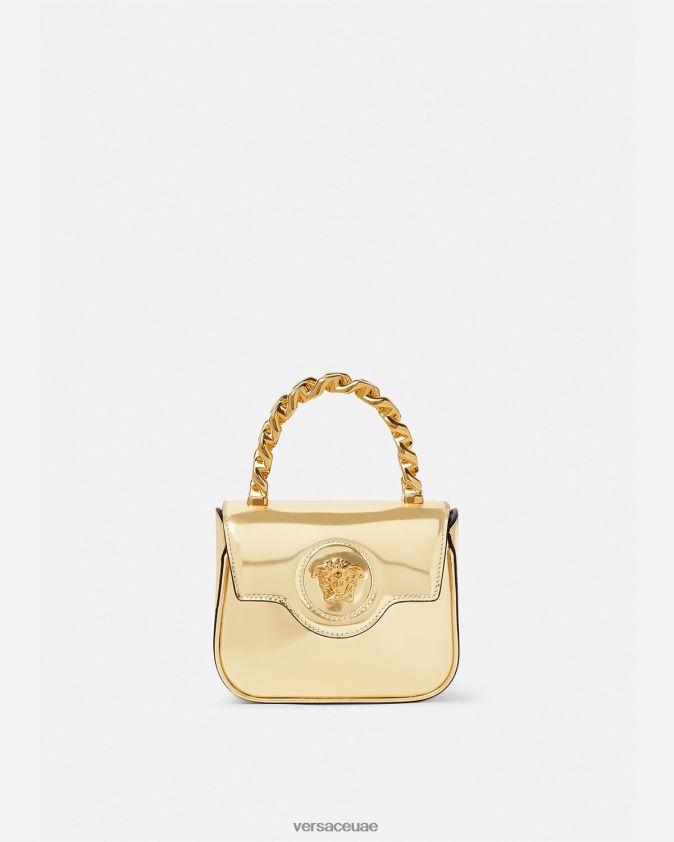 نحيف حقيبة لا ميدوسا الصغيرة Versace ذهب 0FVD2J310 أكياس