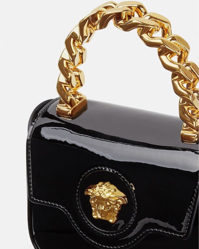 نحيف حقيبة لا ميدوسا الصغيرة Versace أسود 0FVD2J311 أكياس