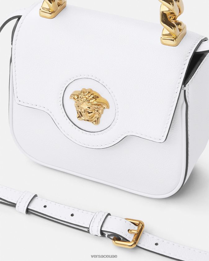 نحيف حقيبة لا ميدوسا الصغيرة Versace أبيض 0FVD2J312 أكياس