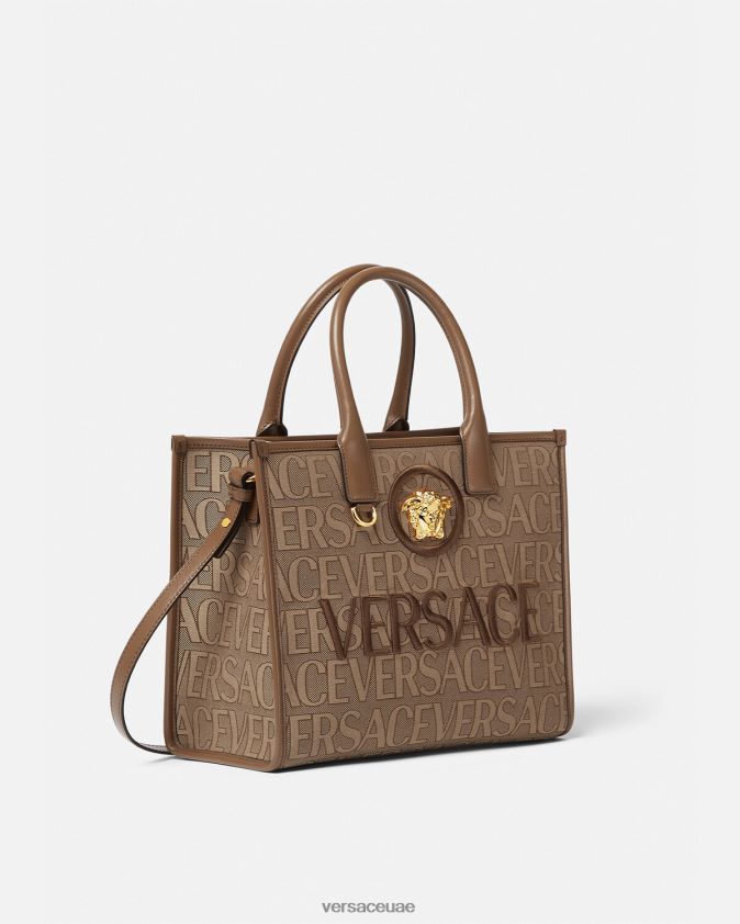 نحيف حقيبة حمل صغيرة بالكامل Versace بني 0FVD2J316 أكياس
