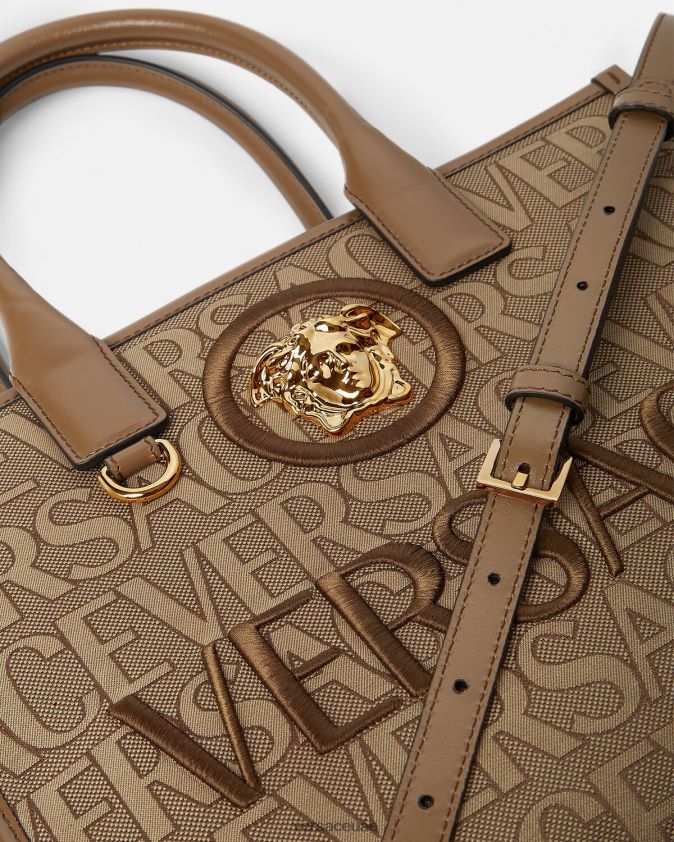 نحيف حقيبة حمل صغيرة بالكامل Versace بني 0FVD2J316 أكياس