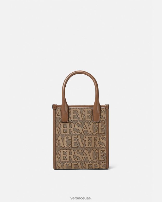 نحيف حقيبة عملية صغيرة بالكامل Versace بني 0FVD2J318 أكياس