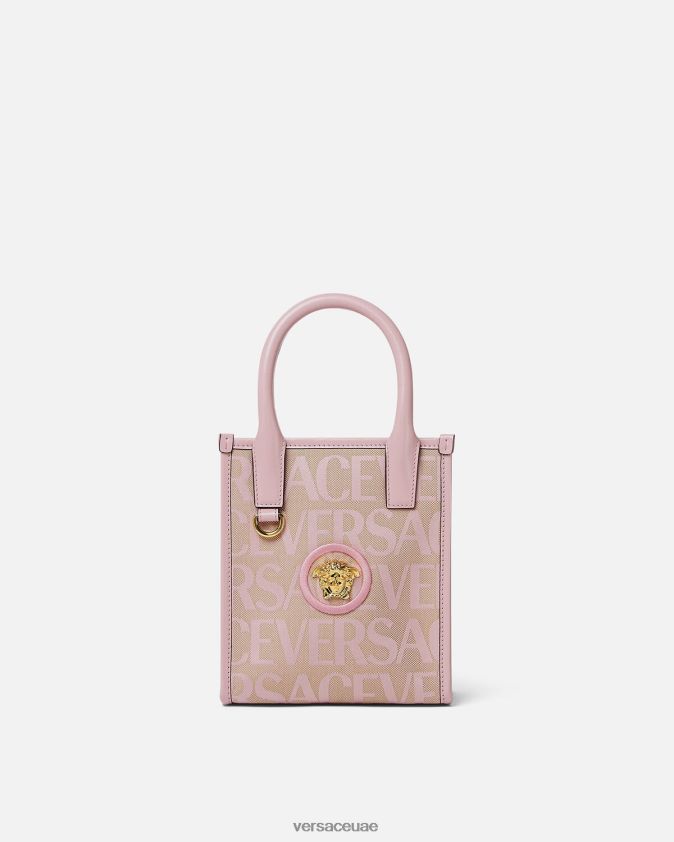 نحيف حقيبة عملية صغيرة بالكامل Versace الوردي والطباعة 0FVD2J319 أكياس