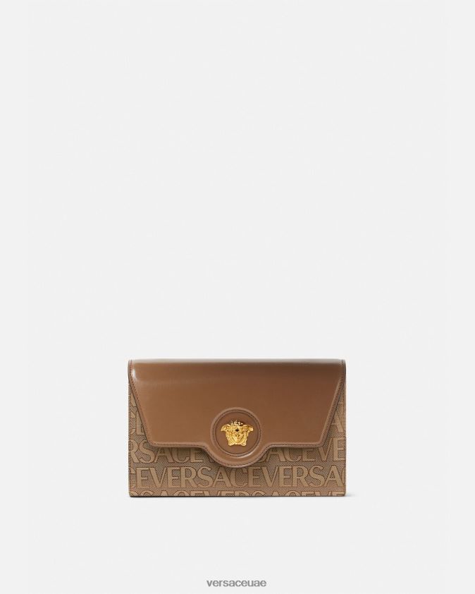نحيف حقيبة كروس لا ميدوسا من كل انحاء Versace بني 0FVD2J327 أكياس