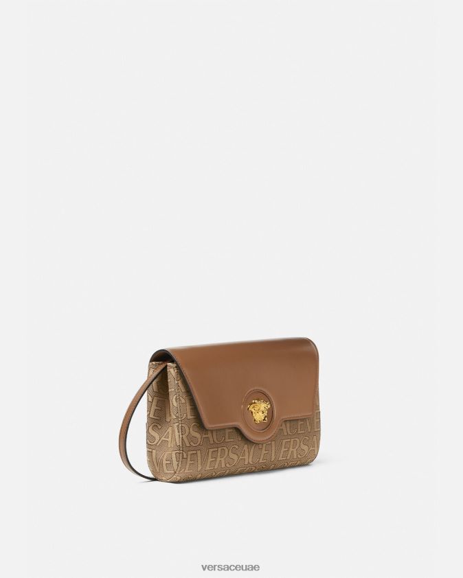 نحيف حقيبة كروس لا ميدوسا من كل انحاء Versace بني 0FVD2J327 أكياس