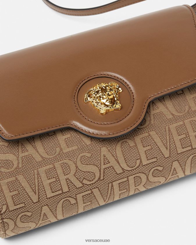 نحيف حقيبة كروس لا ميدوسا من كل انحاء Versace بني 0FVD2J327 أكياس