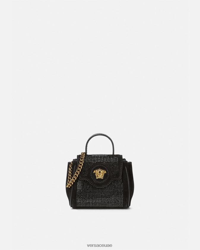 نحيف حقيبة لا ميدوسا الصغيرة المرصعة Versace أسود 0FVD2J329 أكياس