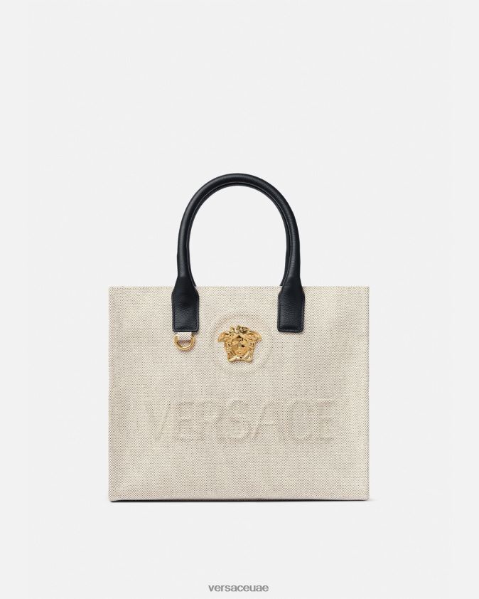 نحيف حقيبة لا ميدوسا الصغيرة Versace اللون البيج 0FVD2J330 أكياس