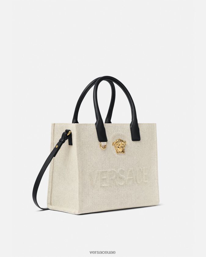 نحيف حقيبة لا ميدوسا الصغيرة Versace اللون البيج 0FVD2J330 أكياس