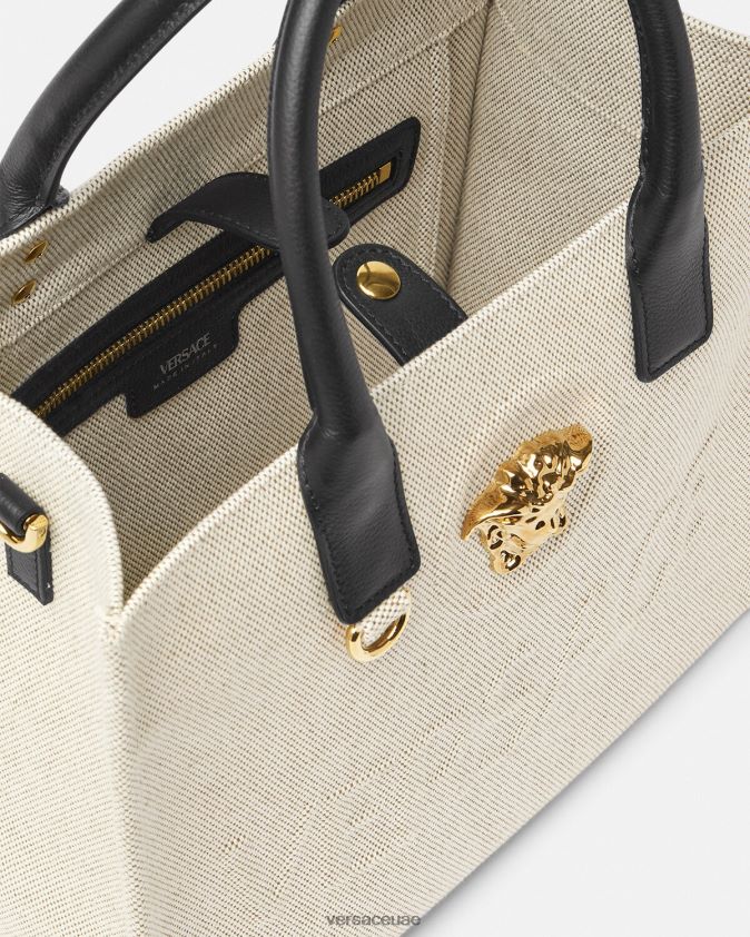 نحيف حقيبة لا ميدوسا الصغيرة Versace اللون البيج 0FVD2J330 أكياس