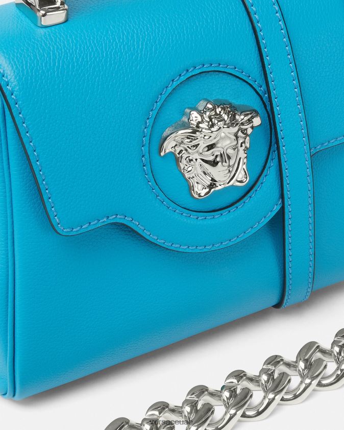 نحيف حقيبة لا ميدوسا الصغيرة Versace الفيروز 0FVD2J333 أكياس
