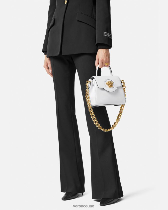 نحيف حقيبة لا ميدوسا الصغيرة Versace أبيض 0FVD2J335 أكياس