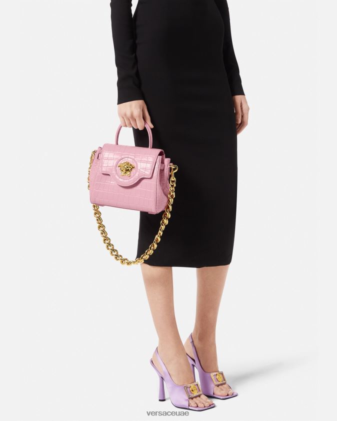 نحيف حقيبة لا ميدوسا الصغيرة Versace لون القرنفل 0FVD2J337 أكياس