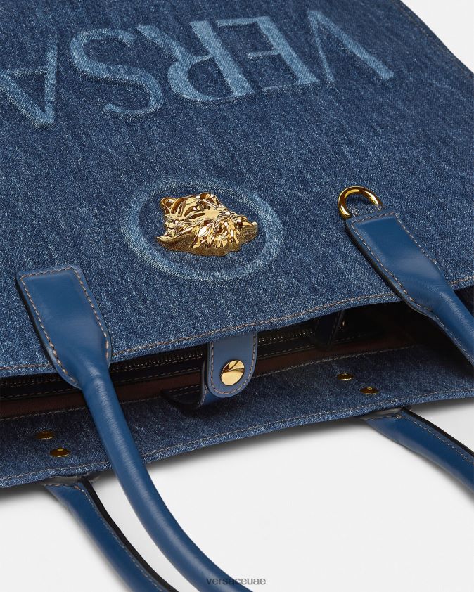 نحيف حقيبة لا ميدوسا الكبيرة Versace أزرق 0FVD2J339 أكياس
