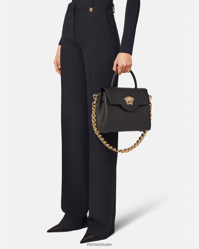 نحيف حقيبة يد لا ميدوسا Versace أسود 0FVD2J342 أكياس