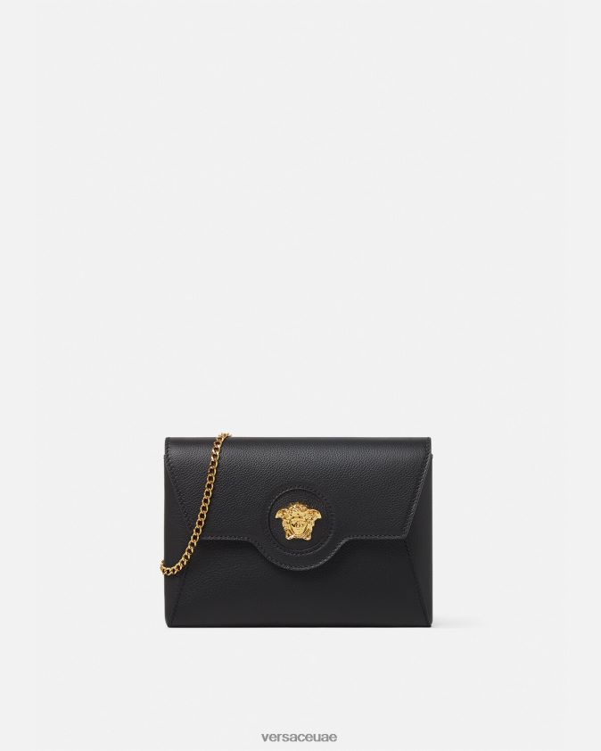 نحيف كلاتش لا ميدوسا مغلف Versace أسود 0FVD2J348 أكياس