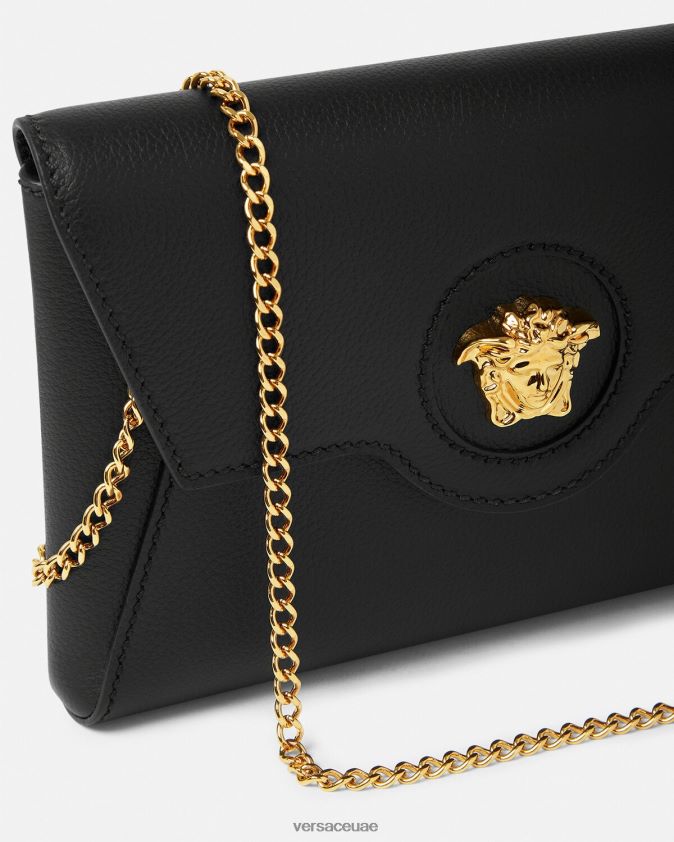 نحيف كلاتش لا ميدوسا مغلف Versace أسود 0FVD2J348 أكياس