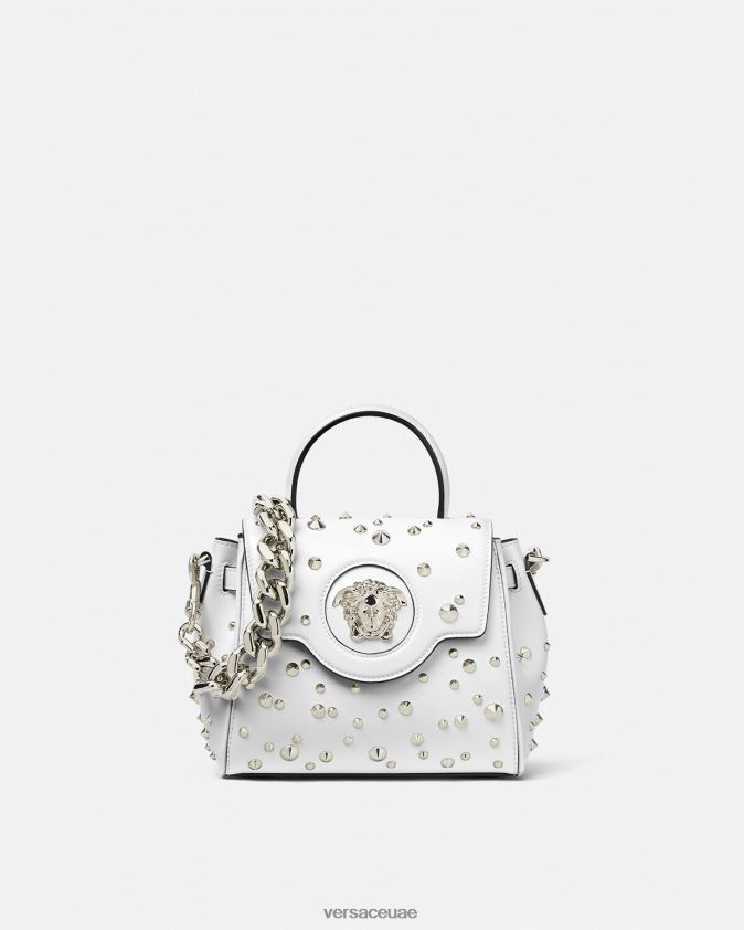 نحيف حقيبة يد صغيرة من لا ميدوسا Versace أبيض 0FVD2J351 أكياس