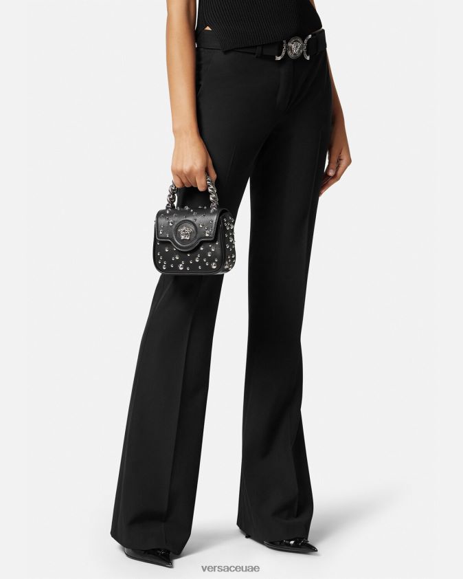 نحيف حقيبة لا ميدوسا صغيرة مسننة Versace أسود 0FVD2J352 أكياس