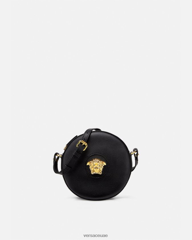 نحيف حقيبة الكاميرا المستديرة لا ميدوسا Versace أسود 0FVD2J354 أكياس