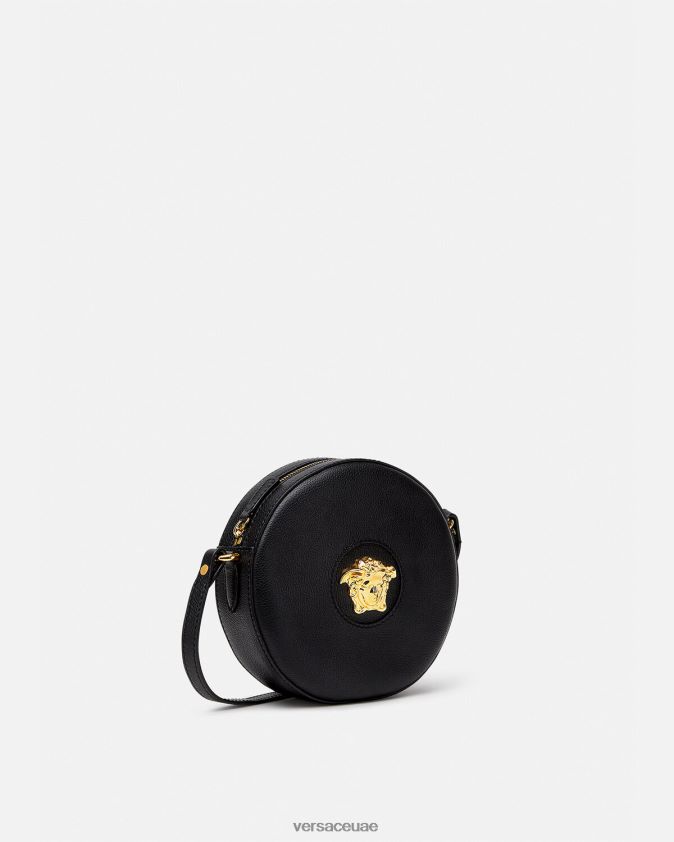 نحيف حقيبة الكاميرا المستديرة لا ميدوسا Versace أسود 0FVD2J354 أكياس