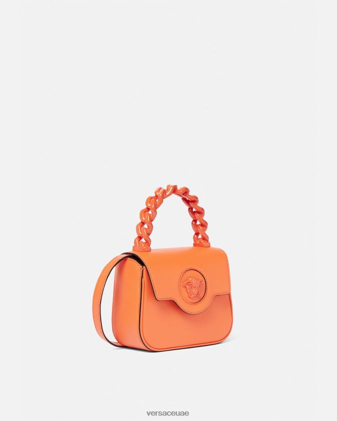 نحيف حقيبة لا ميدوسا الصغيرة Versace البرتقالي 0FVD2J356 أكياس