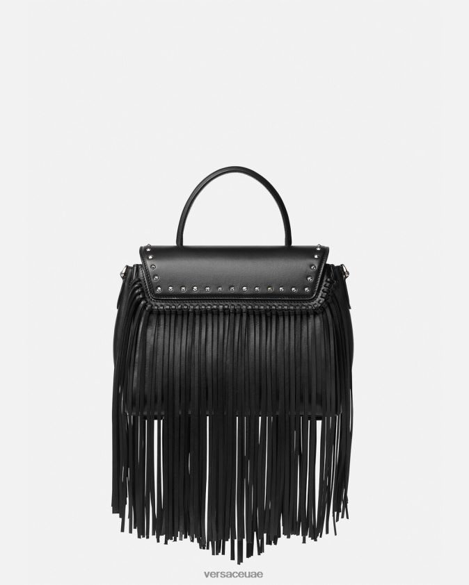 نحيف حقيبة يد لا ميدوسا مهدب Versace أسود 0FVD2J363 أكياس