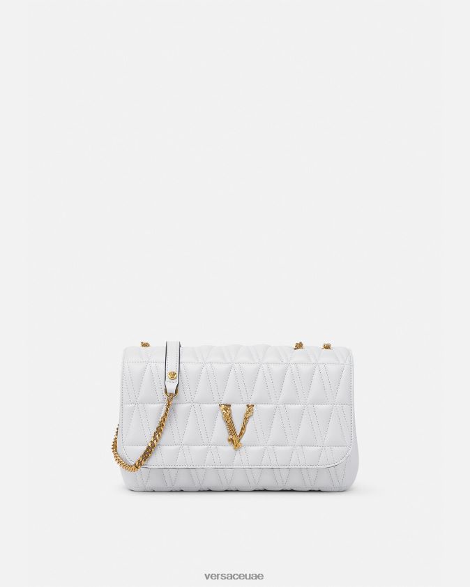 نحيف حقيبة كتف فيرتوس Versace أبيض 0FVD2J366 أكياس