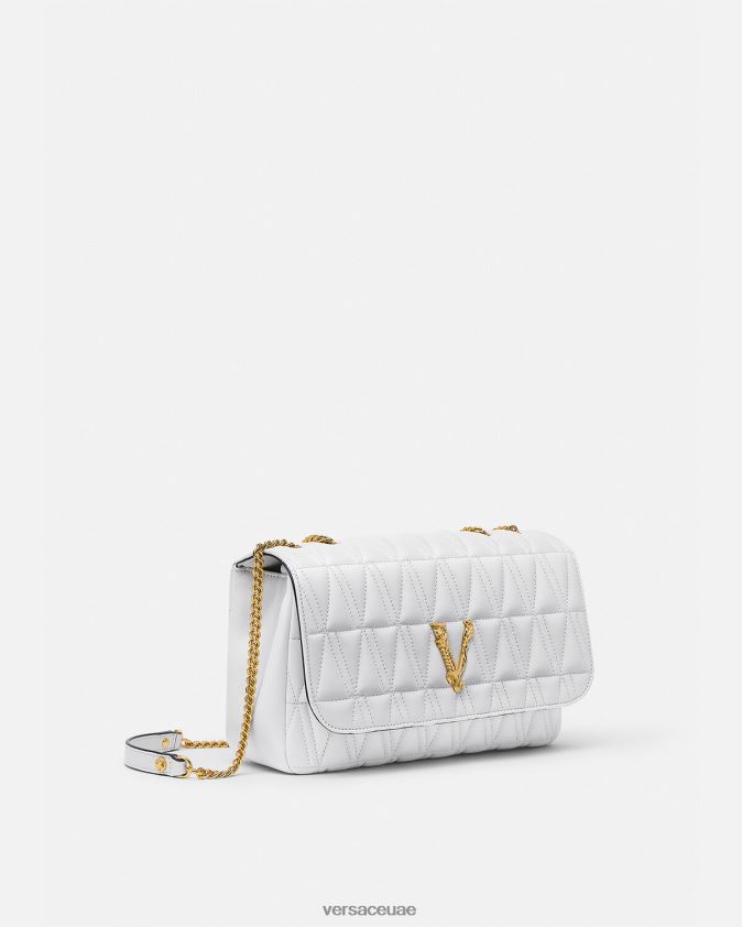نحيف حقيبة كتف فيرتوس Versace أبيض 0FVD2J366 أكياس