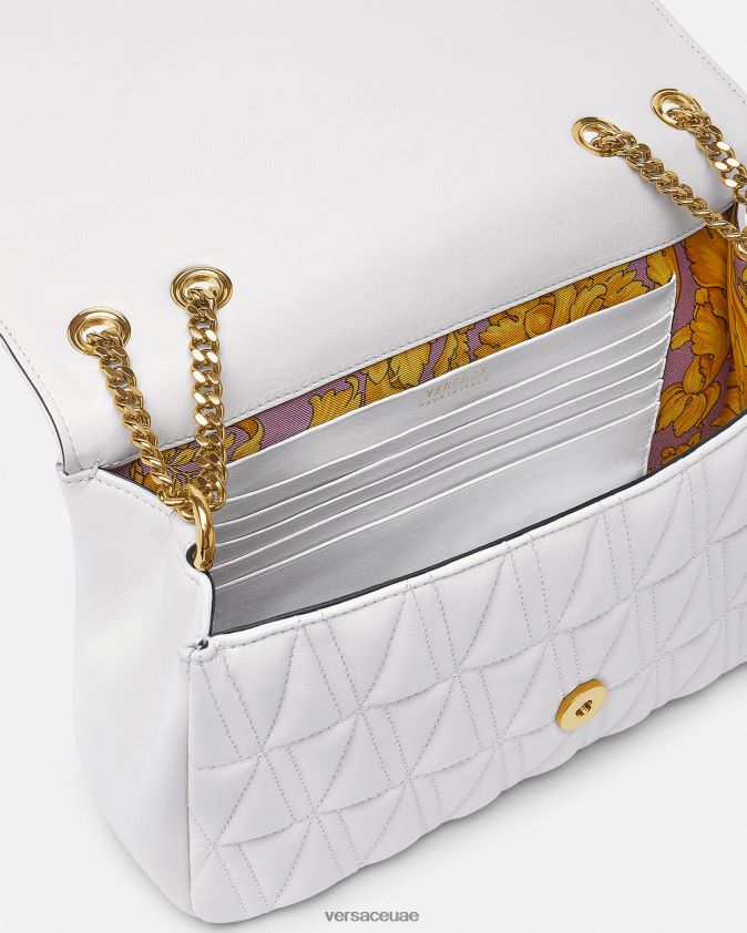 نحيف حقيبة كتف فيرتوس Versace أبيض 0FVD2J366 أكياس
