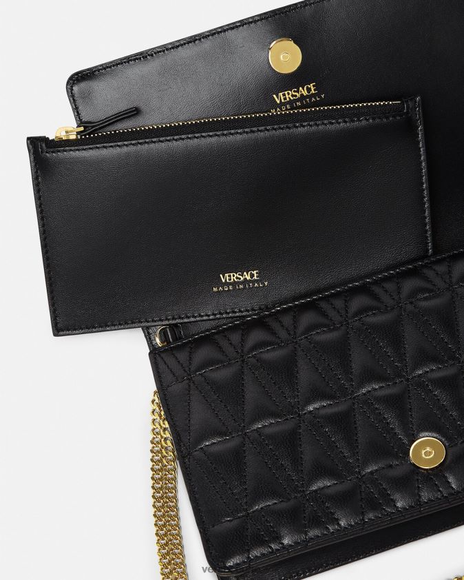 نحيف مخلب فيرتوس Versace أسود 0FVD2J369 أكياس