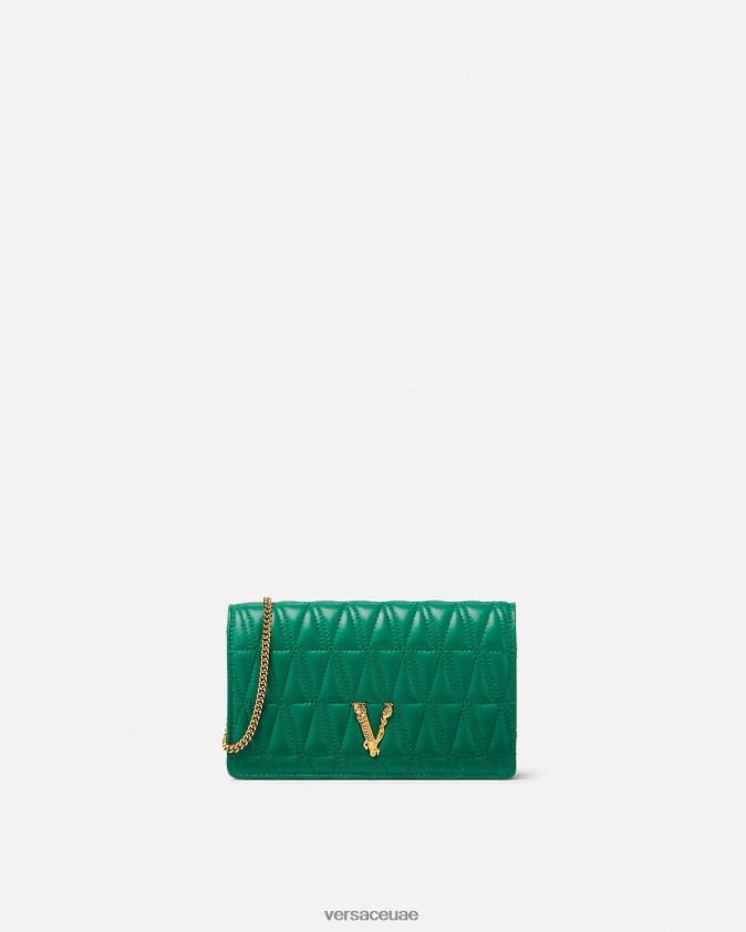 نحيف مخلب فيرتوس Versace أخضر 0FVD2J370 أكياس