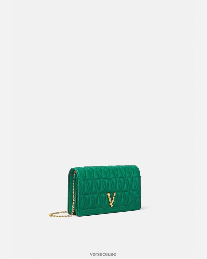 نحيف مخلب فيرتوس Versace أخضر 0FVD2J370 أكياس