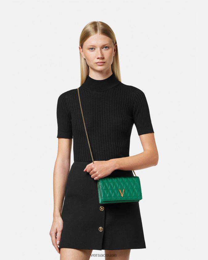 نحيف مخلب فيرتوس Versace أخضر 0FVD2J370 أكياس